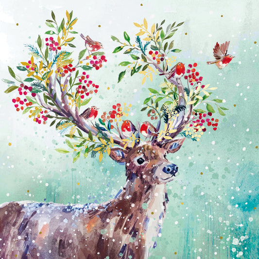 Festive deer