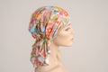 Pre-tied Jersey Bandana - Wildflower Breeze