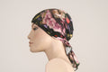 Pre-tied Jersey Bandana - Midnight Bloom
