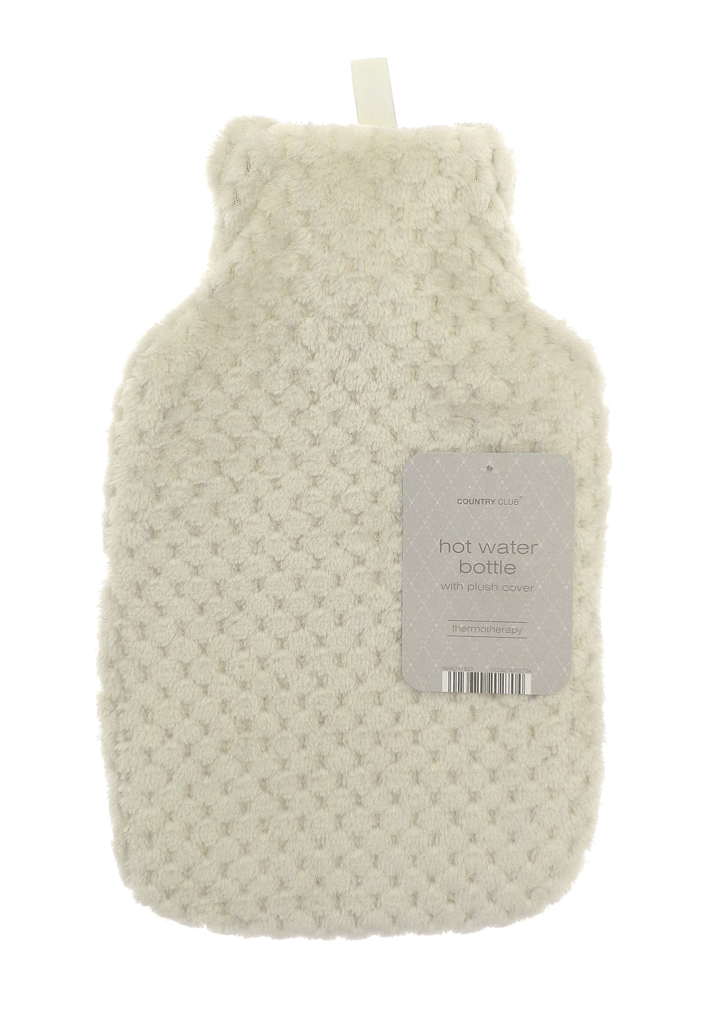 Hot Water Bottles with Popcorn Plush Cover