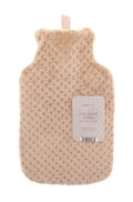 Hot Water Bottles with Popcorn Plush Cover