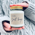 No Words Just Hugs Handmade Soy Scented Candle
