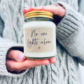 No One Fights Alone Handmade Soy Scented Candle