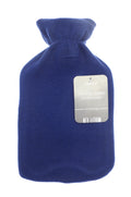 Hot Water Bottle with Plain Fleece Cover