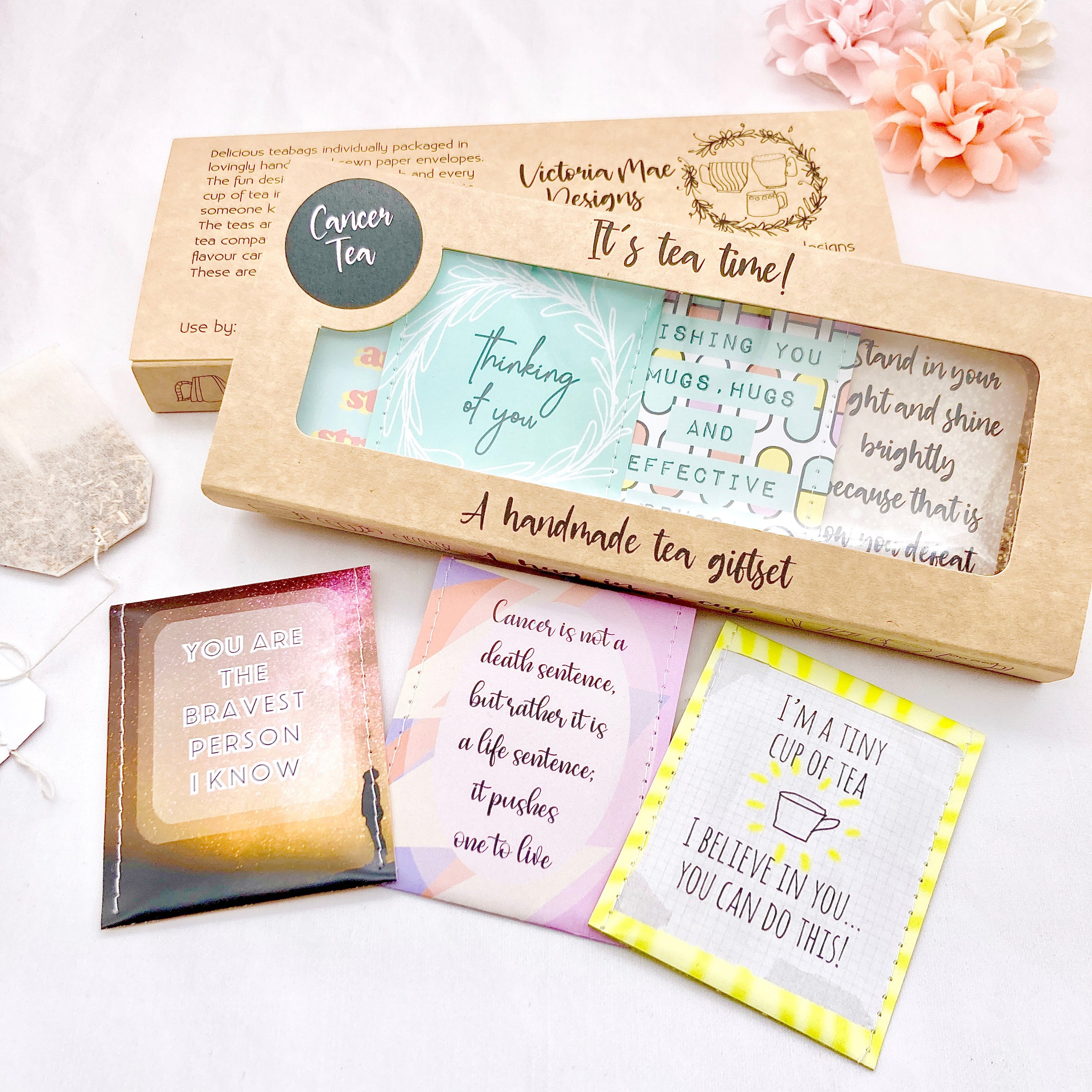 Cancer Treatment Encouragement Gift Tea Set