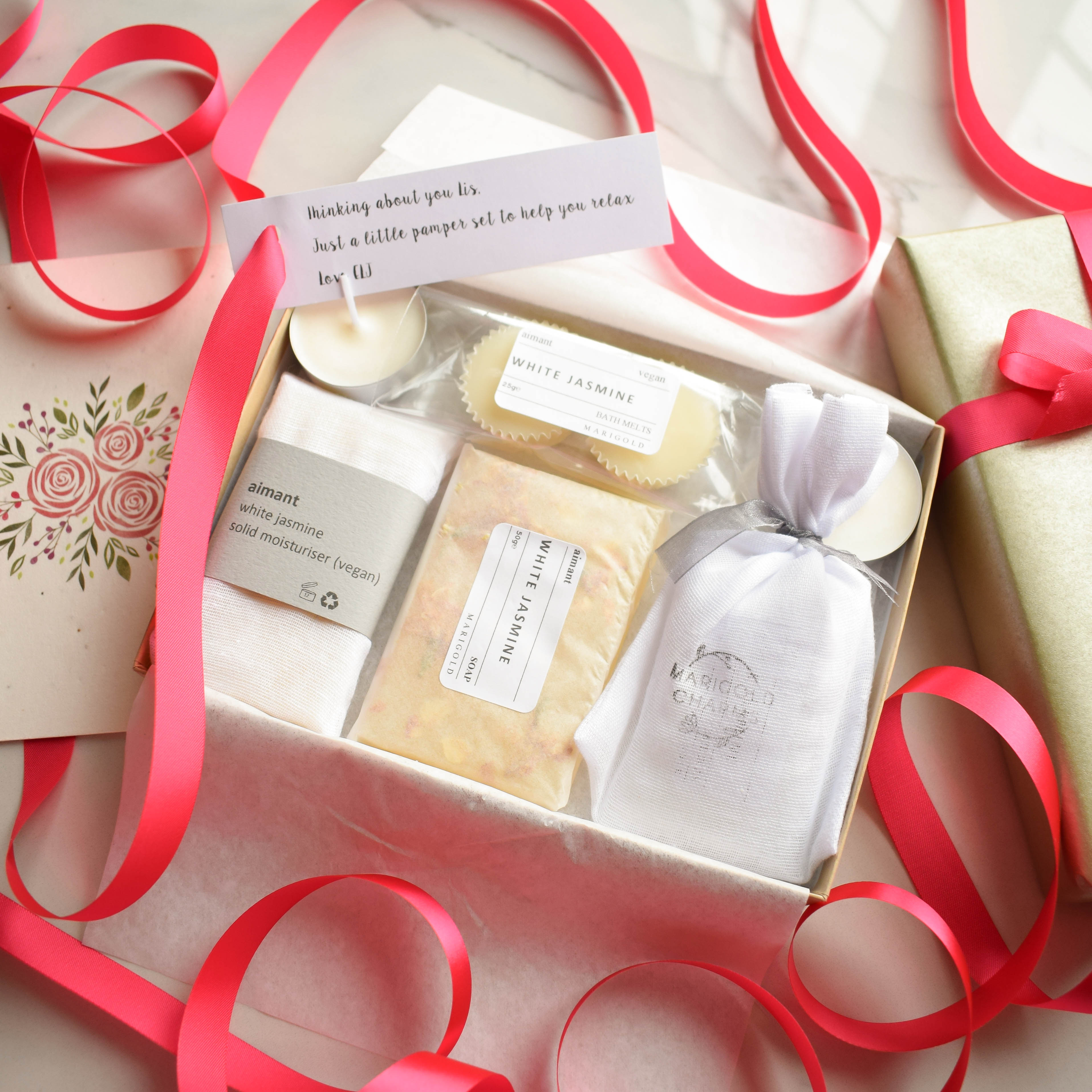 Vegan Letterbox Spa Bath & Body Set Collection - Sweet Clementine