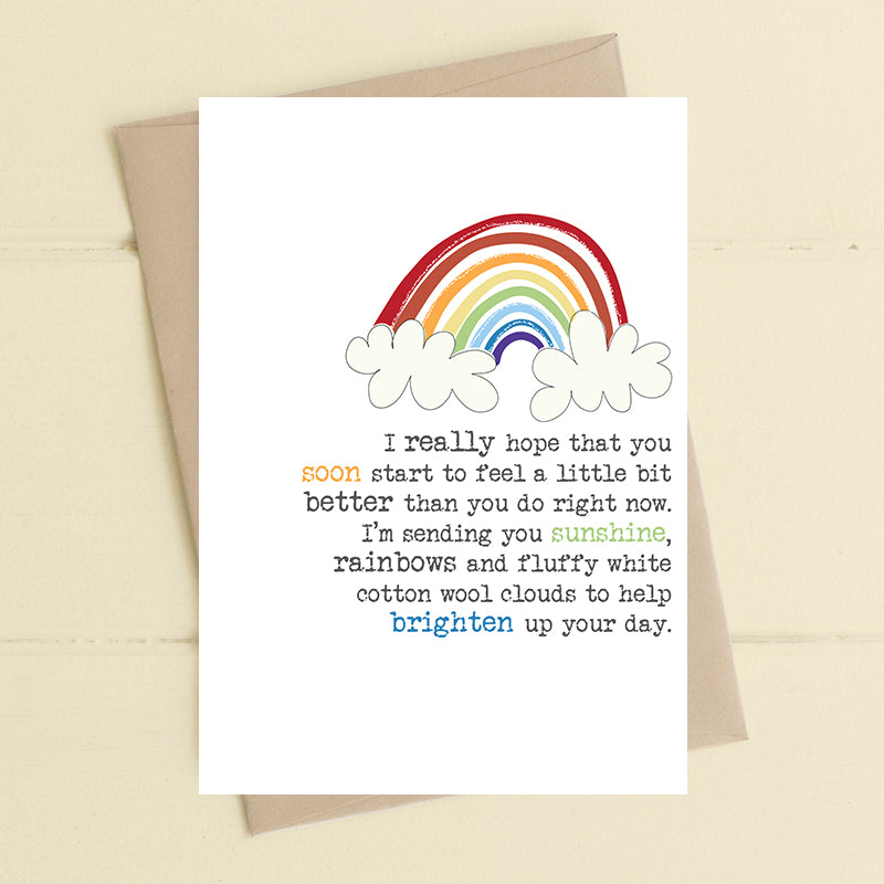 Feel Better Greetings Card