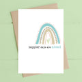 Happier Days Are Ahead Greetings Card