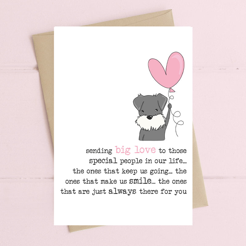 Big Love  Greetings Card