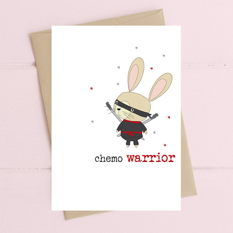 Chemo Warrior Greetings Card