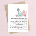 World Upside Down Greetings Card